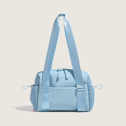 Chic Mini High Quality Gym Bag for Women, Yoga Tote with Wet Compartment, Adjustable Shoulder Strap, Portable Travel Duffle,Gym Accessories