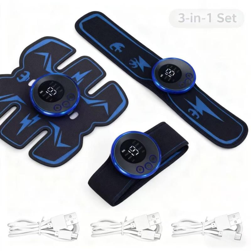 Smart Gym System Ab Trainer Core Trainer, Multi-Part Massage Home Gym Essential for Abdominal Arm Hip Muscle Strength Training