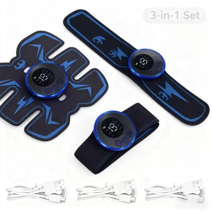 Smart Gym System Ab Trainer Core Trainer, Multi-Part Massage Home Gym Essential for Abdominal Arm Hip Muscle Strength Training