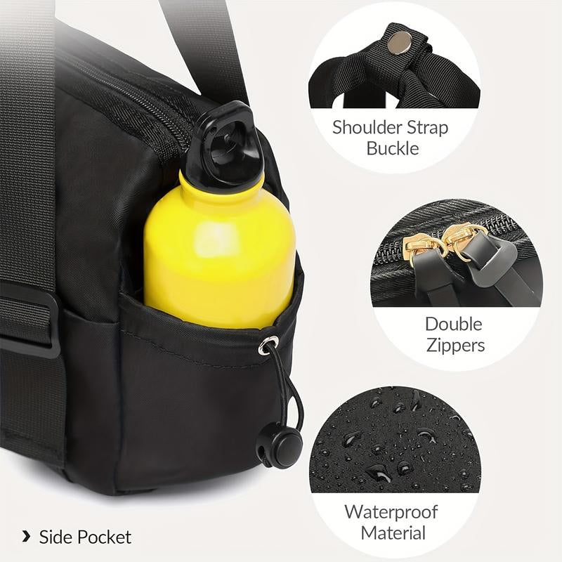 Chic Mini High Quality Gym Bag for Women, Yoga Tote with Wet Compartment, Adjustable Shoulder Strap, Portable Travel Duffle,Gym Accessories