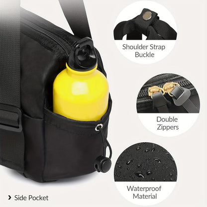 Chic Mini High Quality Gym Bag for Women, Yoga Tote with Wet Compartment, Adjustable Shoulder Strap, Portable Travel Duffle,Gym Accessories