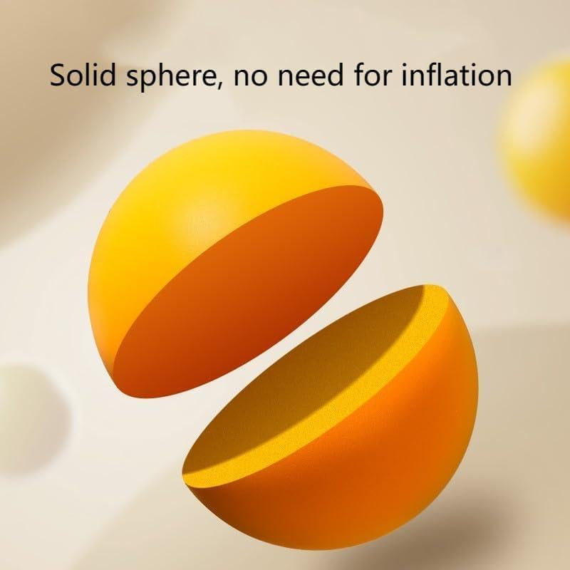 Silent Basketball Foam 24Cm Standard Hush Handle Basketball, Quiet Dribbling Indoor, Indoor Training Ball for Improved Game Experience