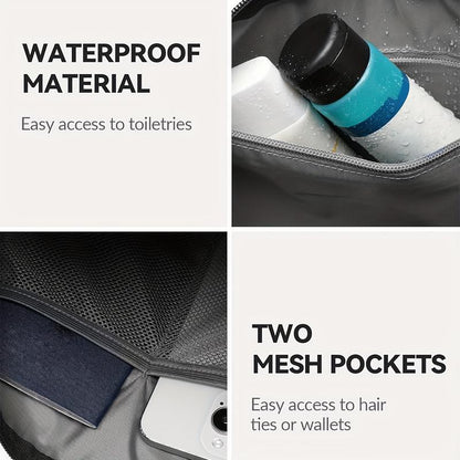 Chic Mini High Quality Gym Bag for Women, Yoga Tote with Wet Compartment, Adjustable Shoulder Strap, Portable Travel Duffle,Gym Accessories